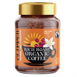 Clipper Fairtrade Organic Rich Roast Organic Coffee 100g