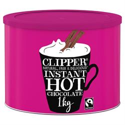 Clipper Clipper Fairtrade Seriously Velvety Instant Hot Chocolate 1kg