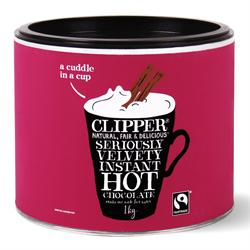 Clipper Clipper Fairtrade Seriously Velvety Instant Hot Chocolate 1kg
