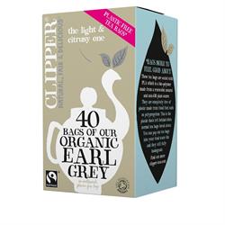 Clipper Clipper Organic & Fairtrade Earl Grey 40 Tea Bags