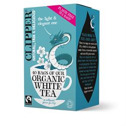 Clipper Clipper Organic & Fair Trade White 40 Tea Bags