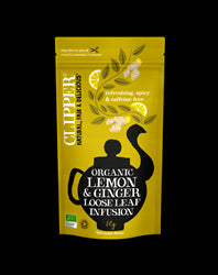 Clipper Clipper Organic Lemon Ginger Loose Leaf Tea 80g