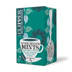 Clipper FREE Clipper Organic After Dinner Mints Double Mint Infusion 20 bags