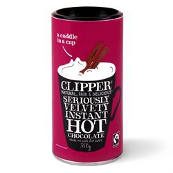 Clipper Clipper Fairtrade Seriously Velvety Instant Hot Chocolate 350g