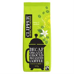 Clipper Clipper Fairtrade Organic Decaffeinated Style Roast & Ground 227g