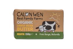 Calon Wen Organic Lightly Salted Butter 250g