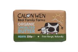 Calon Wen Organic Unsalted Butter 250g