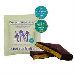 Cosmic Dealer Nut Butter Chocolate Pistachio Bite Organic with Lion's Mane 20g