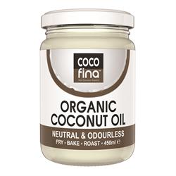 Cocofina Everyday Organic Neutral Coconut Oil 500ml Glass Jar