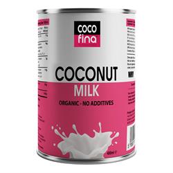 Cocofina Organic Coconut Milk 400ml