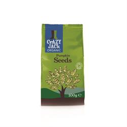 Crazy Jack Crazy Jack Organic Pumpkin Seeds 100g
