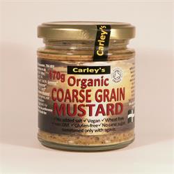Carley's Organic Coarse Grain Mustard 170g