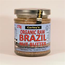 Carley's Organic Raw Brazilnut Butter 170g