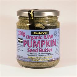 Carley's Organic Raw Premium Pumpkin Seed Butter 250g