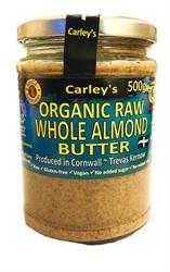 Carley's Carley's Organic Raw Almond Butter 500g