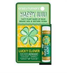 Crazy Rumors Lucky Clover Lip Balm.