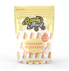 Candy Shack Sugar Free Rhubarb & Custard Sweets 120g