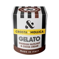 Crosta and Mollica Gelato Gianduia Hazelnut & Cocoa Cream 450ml