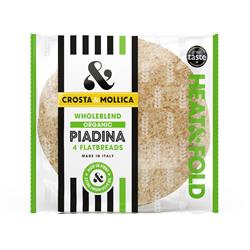 Crosta and Mollica Organic Wholeblend Piadina Flatbread 300g