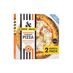 Crosta and Mollica Margherita 2-Pack Mini Pizza 2 x 211g