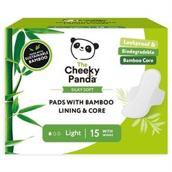 Cheeky Panda Biodegradable bamboo liner and core light pads