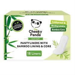 Cheeky Panda Biodegradable bamboo liner and core pantyliners
