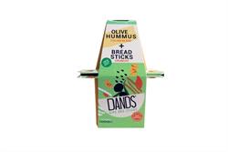 DANDS Dip&Go Olive Hummus & Sticks Snack 100g