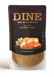 DINE in with Atkins and Potts DINE Classic Chicken Gravy 350g