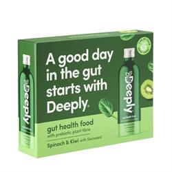 Deeply Deeply Prebiotic - Spinach & Kiwi Multipack 4x455ml
