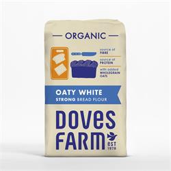 Doves Farm Doves Farm Organic Strong White Flour with Added Wholegrain Oats 1.5kg