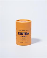 Dirtea Chaga Lemon Flavour Gummies. 60 gummies.
