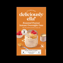 Deliciously Ella Deliciously Ella Roasted Peanut Instant Overnight Oats 380g