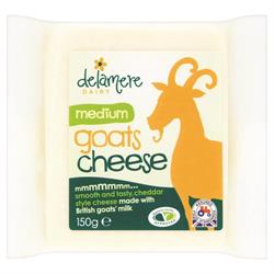 Delamere Dairy Delamere Dairy Medium Goats Cheese 150g
