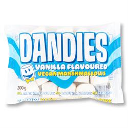 Dandies FREE Dandies Vegan Vanilla  Marshmallows. Regular 200g