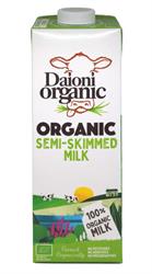 Daioni Organic Daioni Organic Semi-Skimmed UHT Milk 1 Litre