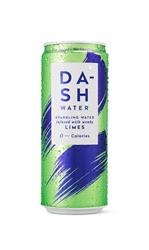 Dash FREE Dash Water Sparkling Lime 330ml
