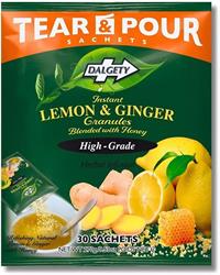 Dalgety Teas Dalgety Instant Lemon & Ginger Tea 30 Sachets