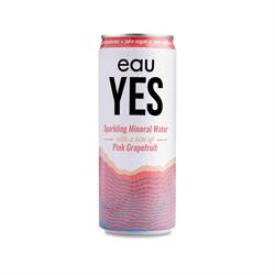 eauYES Sparkling Mineral Water eauYES Pink Grapefruit Sparkling Mineral Water 330ml