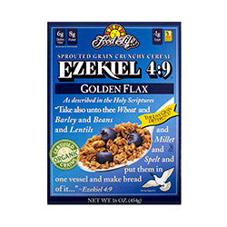 Food For Life Ezekiel Sprouted Whole Grain Cereal Golden Flax 454g