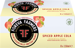 Foreva Farmers FREE Foreva Farmers Spiced Apple Cola Multipack 8x150ml