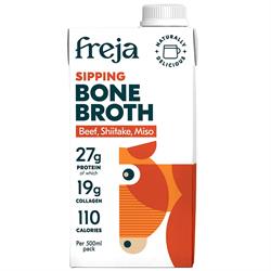 Freja FREE Sipping Bone Broth Beef Shiitake & Miso 500ml