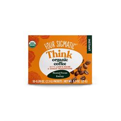 Four Sigma Foods Think 'Mushroom Coffee with Lions Mane & Chaga' 10 Sachets