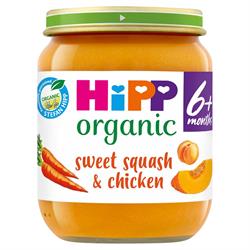 Hipp Organic Sweet Squash & Chicken 125g
