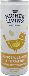 Higher Living Ginger Lemon & Turmeric Iced Tea