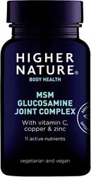 Higher Nature MSM Glucosamine Joint Complex 90 capsules