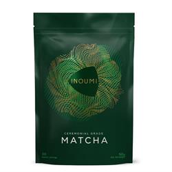 INOUMI First flush Japanese matcha. No added sugar. 50g 30 servings.