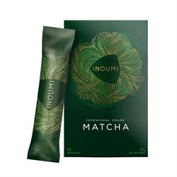 INOUMI Japanese matcha. no added sugar 10 compostable sachets.