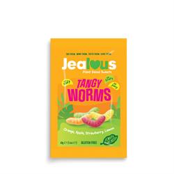 Jealous Sweets Tangy Worms Plant Based Sweets 40g