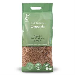 Just Natural Organic Organic Barley Grain Hulled 500g