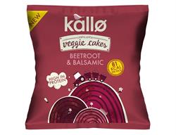 Kallo Kallo Beetroot & Balsamic Veggie Cakes Snack Packs 22g